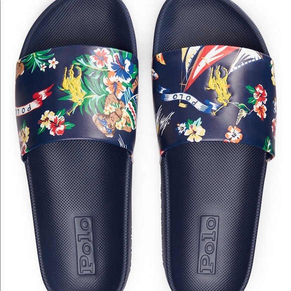 Mens Polo RL CAYSON SLides - Picture 3 of 8